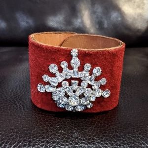 NWT Made in the Deep South Vintage Leather Cuff